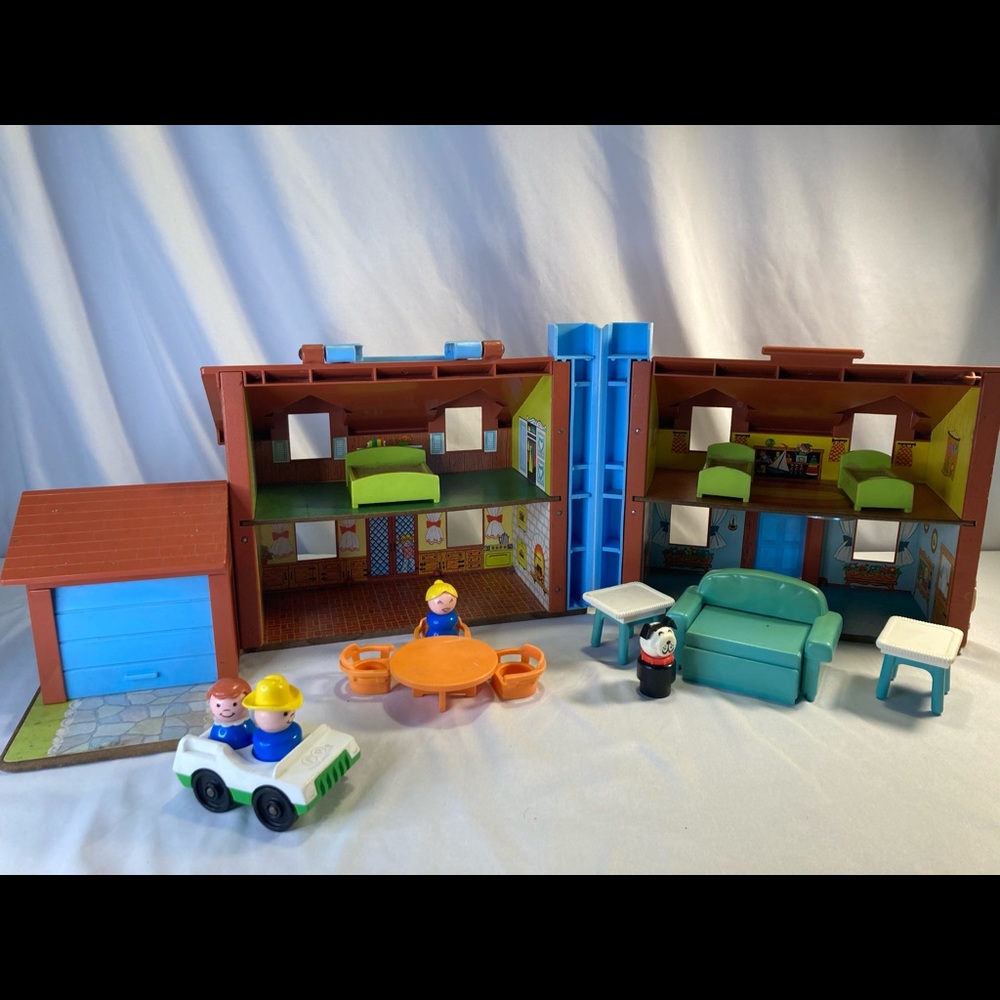 Fisher Price Little People Vintage House 1980 #952